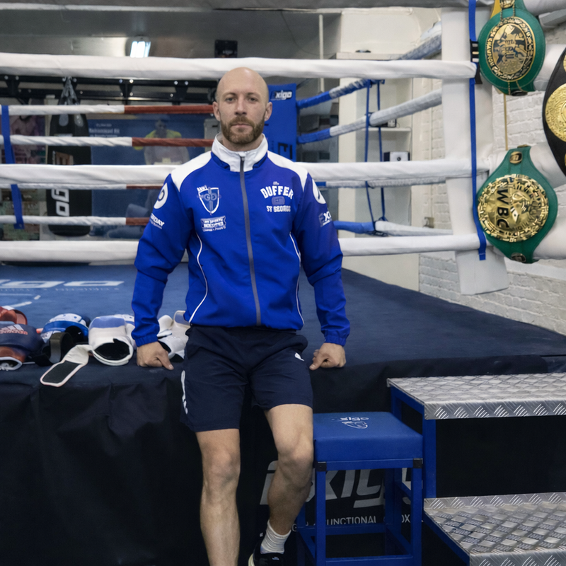 Coaching in the boxing ring