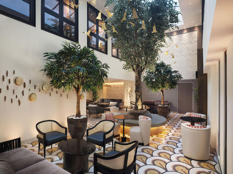 Luxury spa interior