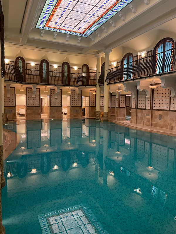 Private indoor pool